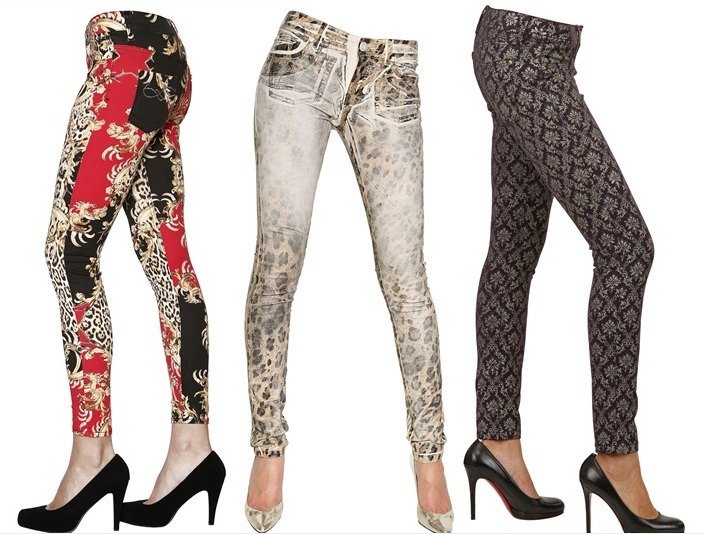 Jeans Styles- das neue Ding: ausgefallene Muster