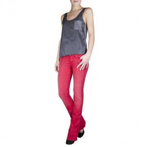 7 For All Mankind - Boot Cut Modell Kaylie Sunbleached Farbe Rot