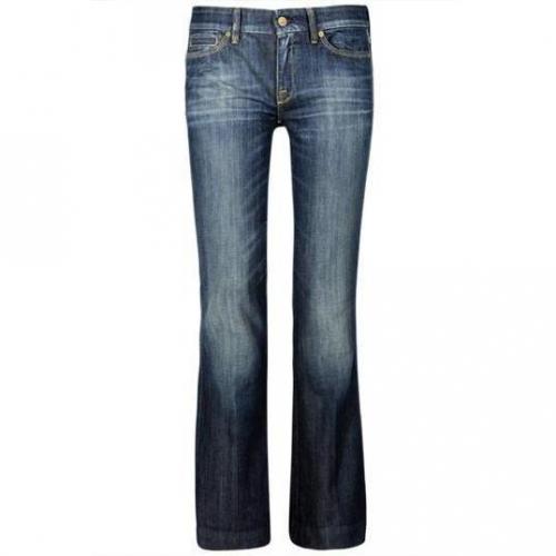 7 For All Mankind - Schlaghose Modell Jiselle AY Farbe Blaue Waschung