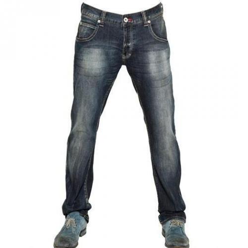 Armani Jeans - 19,5Cm Low Waist Stretch Denim Jeans