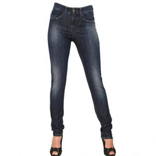 Armani Jeans - High Waisted Denim Stretch Skinny Jeans