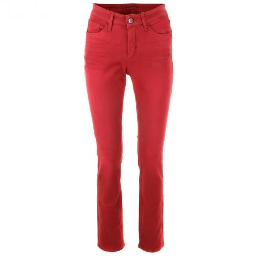 Cambio Red Straight Leg Jeans Parla
