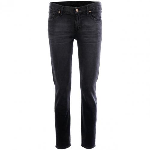 Citizens of humanity Black Skinny Jeans Thompson Cropped