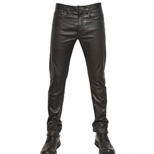 Dior Homme - 17,5Cm Stretch Nappa Leder Jeans