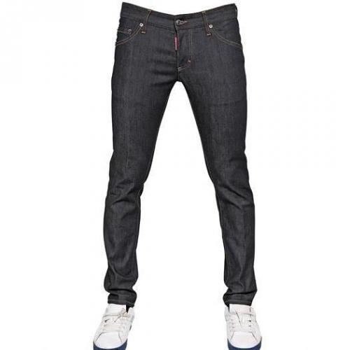 Dsquared - 16,5Cm Clement Rau Stretch Denim Jeans