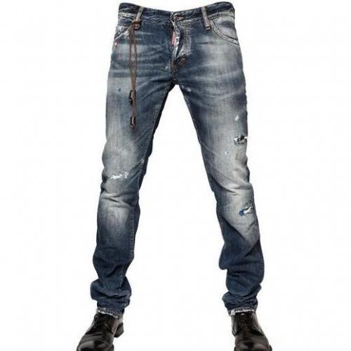 Dsquared - 19Cm Washed Denim Slim Fit Jeans
