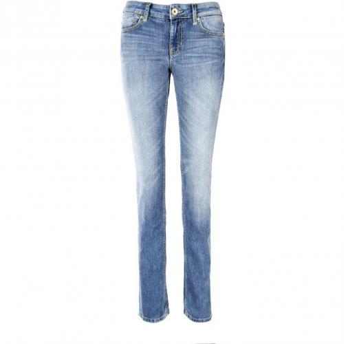Guess Nicole Skinny Jeans Slim Fit Stone Used