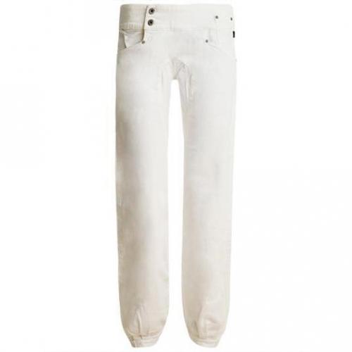 Nikita - Harem Modell Reality Jeans snow Farbe Weiß