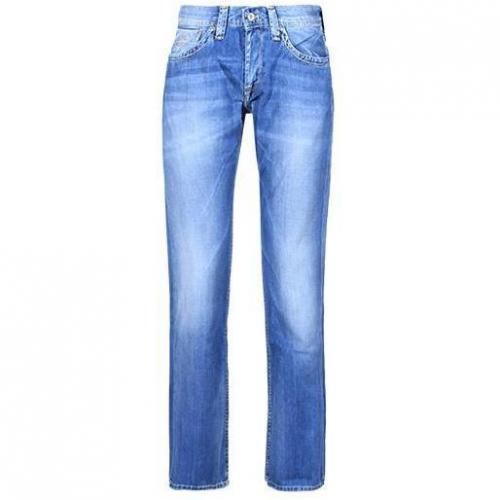 Pepe Jeans - Hüftjeans Kingston B19 Blaue Waschung