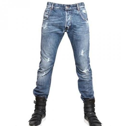 Pierre Balmain - 18Cm Engineered Denim Jeans