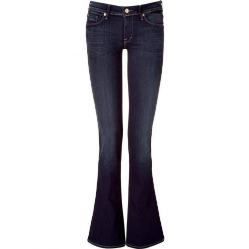 Seven for all Mankind Dark Blue Dazzling Skinny Flared Jeans