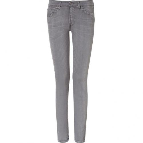 Seven for all Mankind Grey Classic Skinny Roxanne Jeans