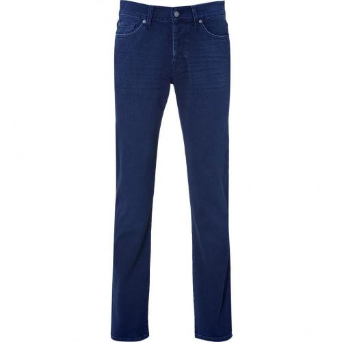 Seven for all Mankind Washed Blue Classic Straight Leg Standard Jeans