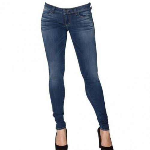 Siwy - Skinny Denim Stretch Jeans Blau Washed