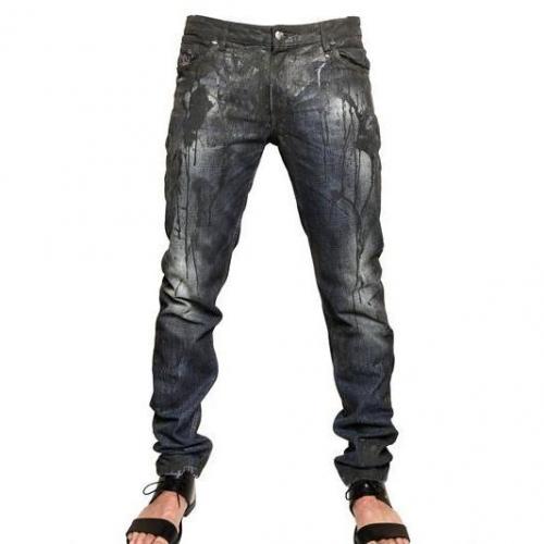 Tom Rebl - Latex Denim Slim Fit Jeans