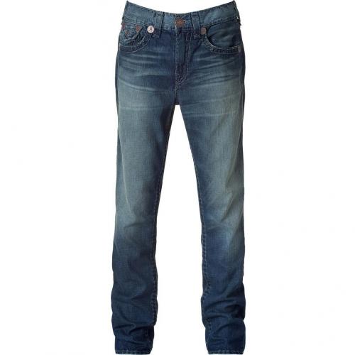 True Religion Blue Washed Vince Super T Jeans