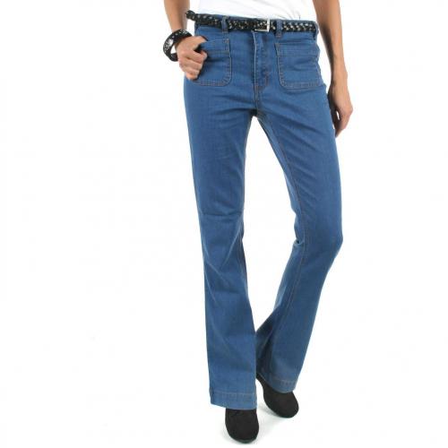 Vila Cocoo HW Flared Jeans, denim/garment